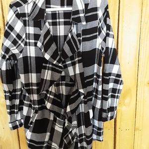 Plaid Flannel Blazer